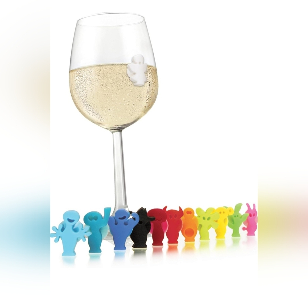 Vacu Vin Glass Markers Party People